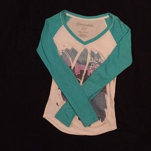 Aeropostale Long Sleeve V Neck (S)